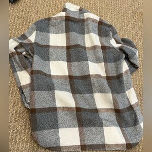 Blank nyc thick plaid jacket